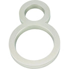 Atlas Homewares - Modern Avalon House Numbers - AVN8-L-BRN | Montreal Lighting & Hardware
