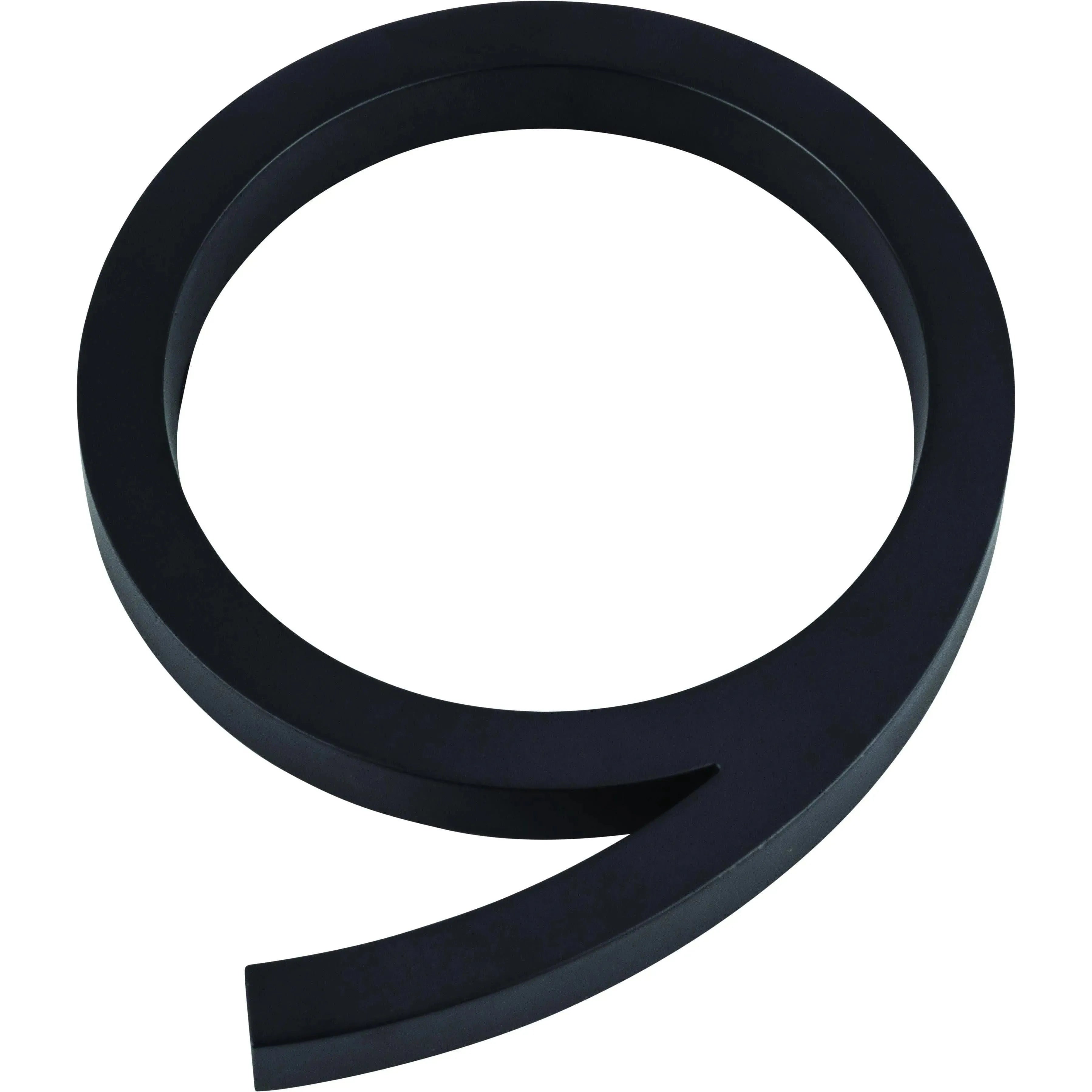 Atlas Homewares - Modern Avalon House Numbers - AVN9-L-BL | Montreal Lighting & Hardware