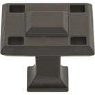 Atlas Homewares - Modern Craftsman Square Knob - 4007-O | Montreal Lighting & Hardware