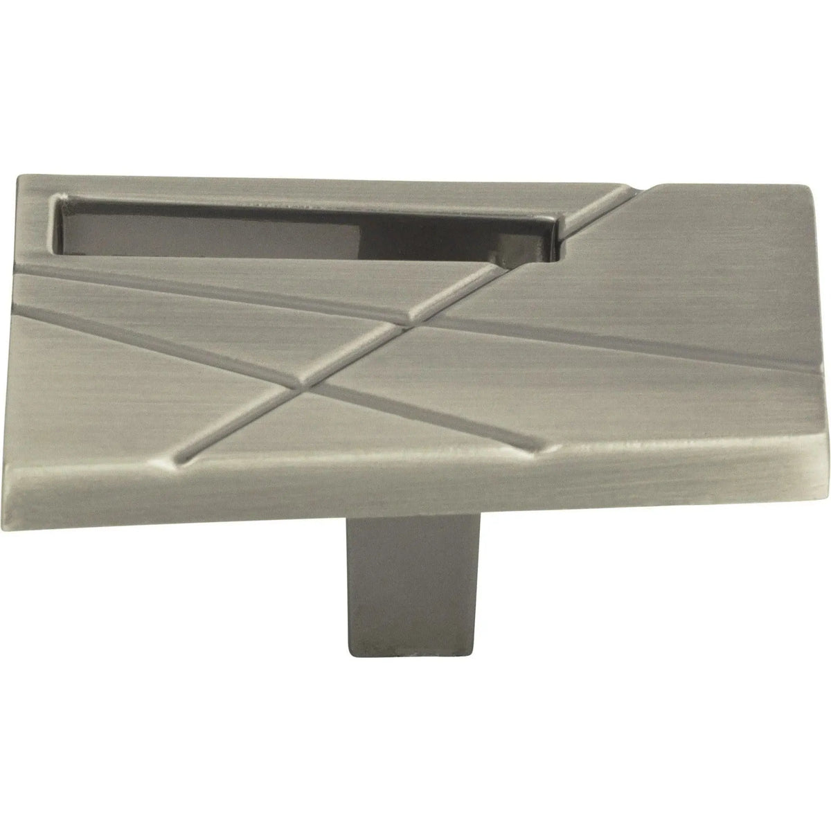 Atlas Homewares - Modernist Left Knob - 252L-BRN | Montreal Lighting & Hardware