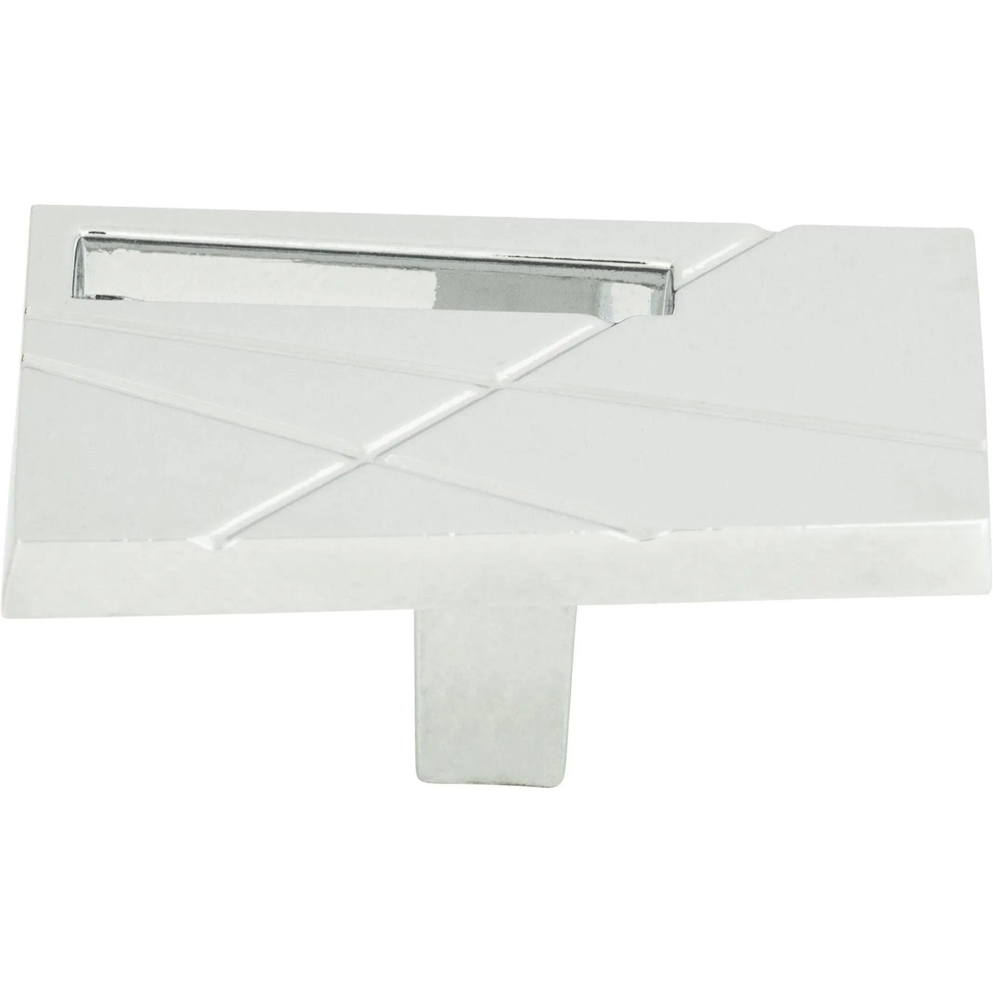 Atlas Homewares - Modernist Left Knob - 252L-BRN | Montreal Lighting & Hardware