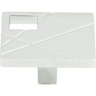 Atlas Homewares - Modernist Left Square Knob - 251L-CH | Montreal Lighting & Hardware