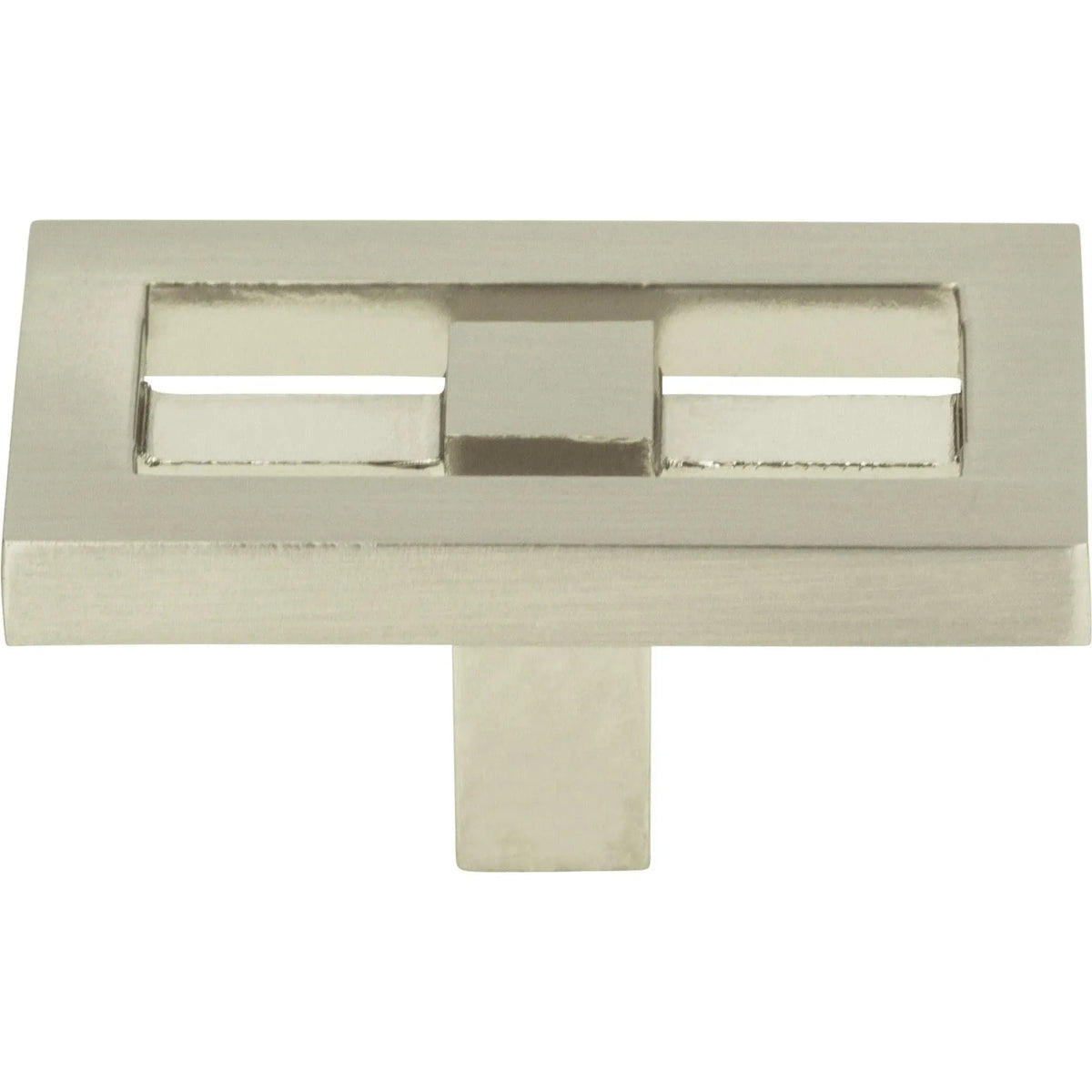 Atlas Homewares - Nobu Rectangle Knob - 261-BRN | Montreal Lighting & Hardware