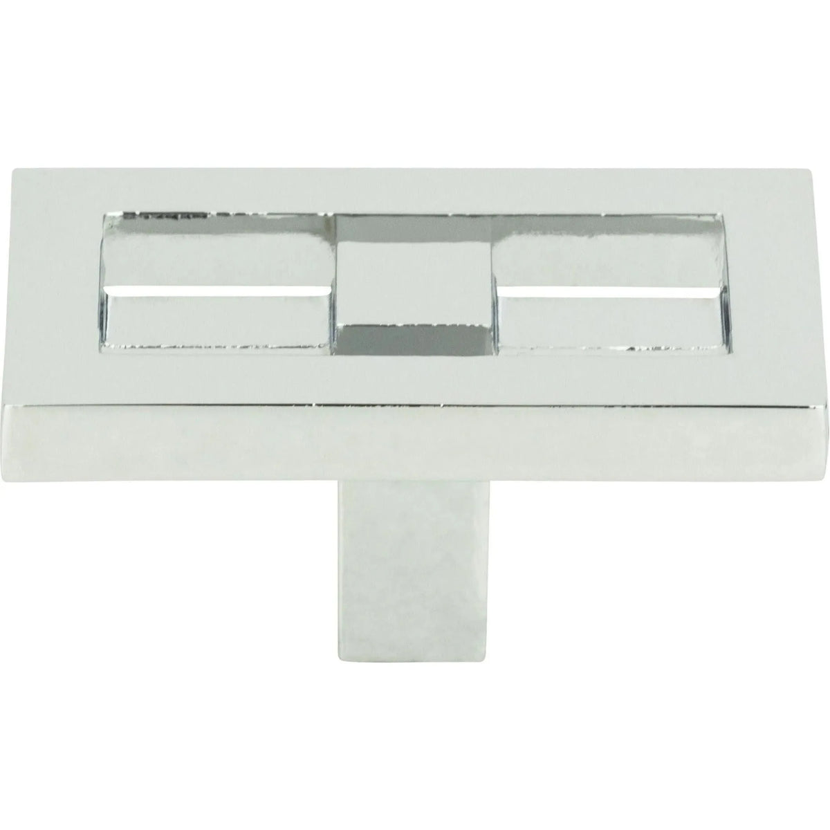 Atlas Homewares - Nobu Rectangle Knob - 261-CH | Montreal Lighting & Hardware