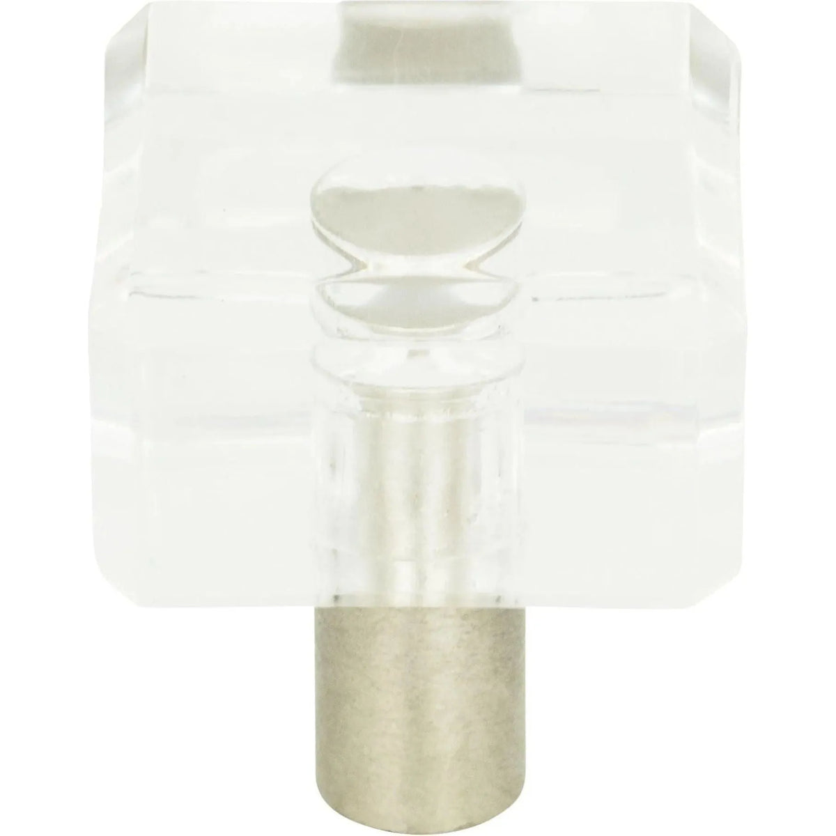 Atlas Homewares - Optimism Square Knob - 3145-BRN | Montreal Lighting & Hardware