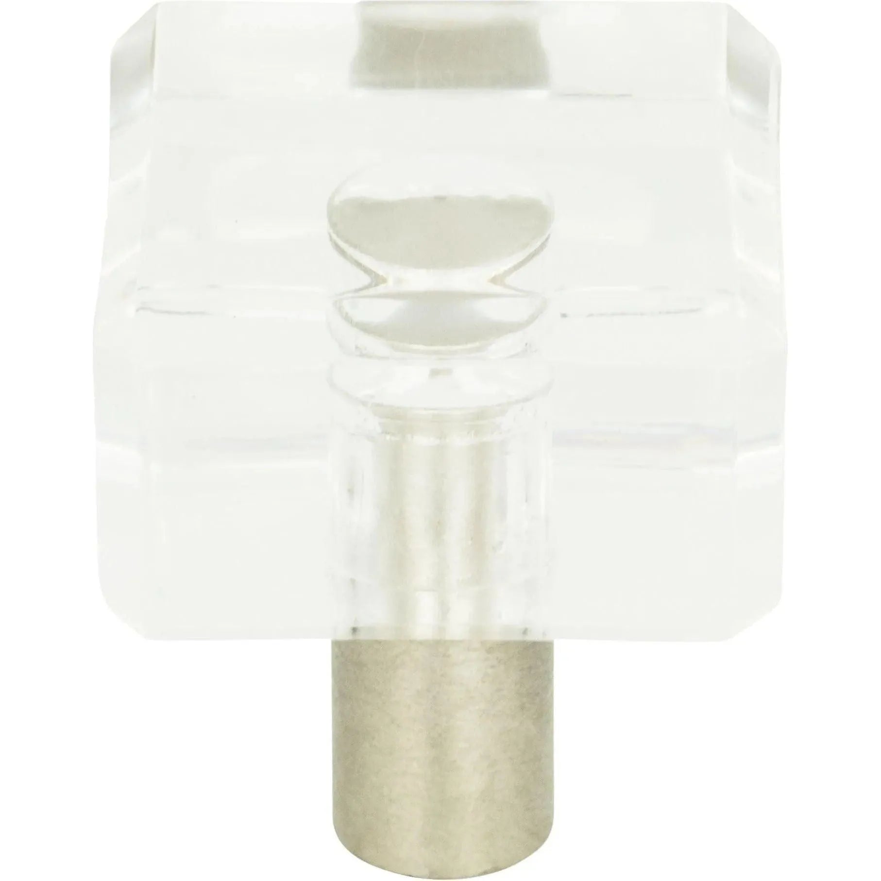 Atlas Homewares - Optimism Square Knob - 3145-BRN | Montreal Lighting & Hardware