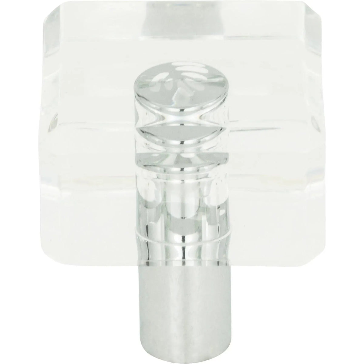 Atlas Homewares - Optimism Square Knob - 3145-CH | Montreal Lighting & Hardware