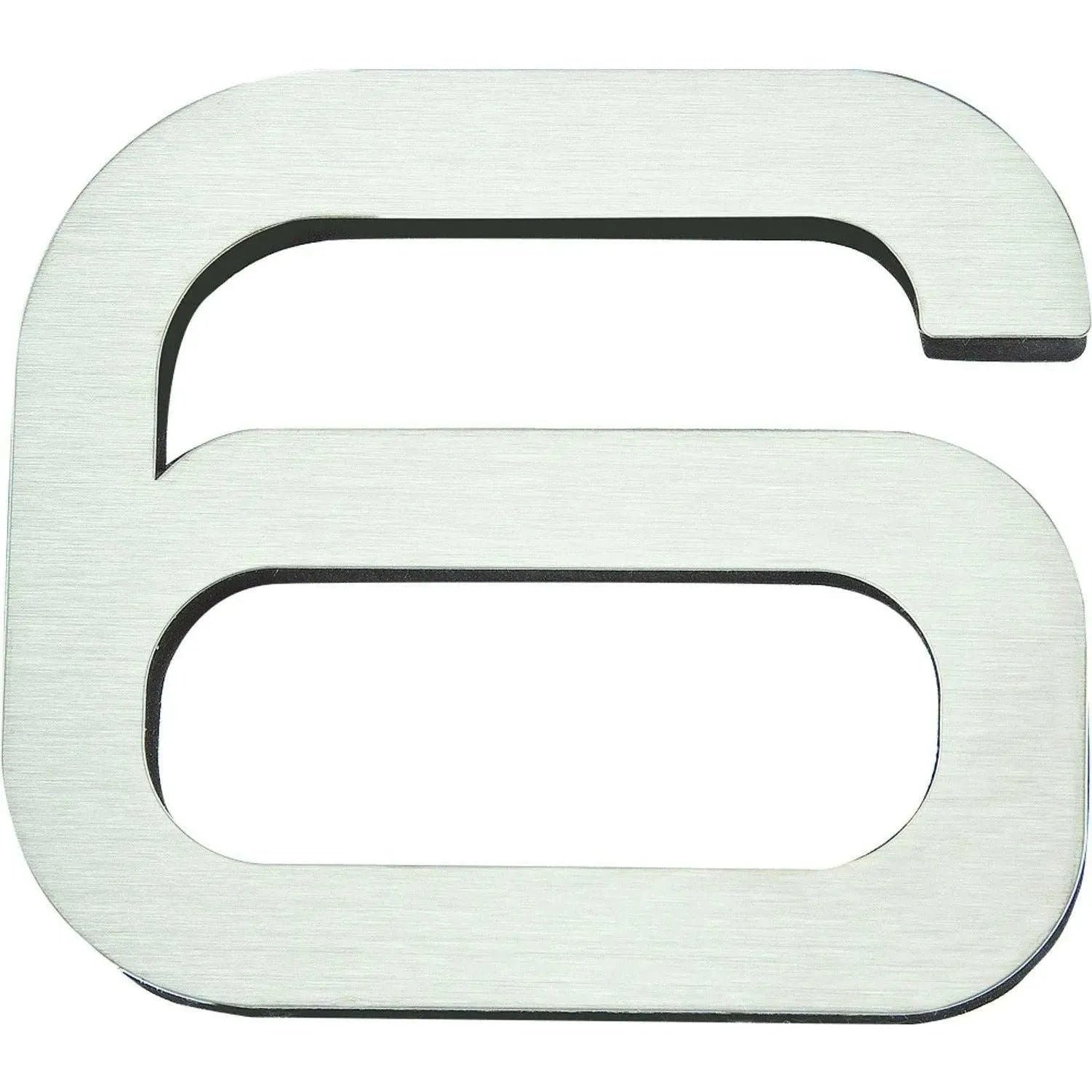 Atlas Homewares - Paragon House Numbers - PGN6-SS | Montreal Lighting & Hardware