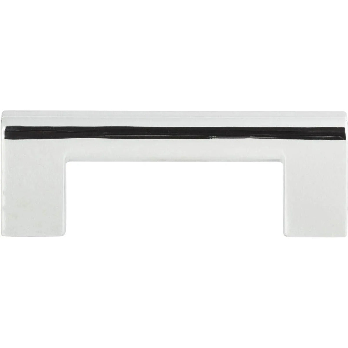 Atlas Homewares - Round Rail Pull - A878-CH | Montreal Lighting & Hardware
