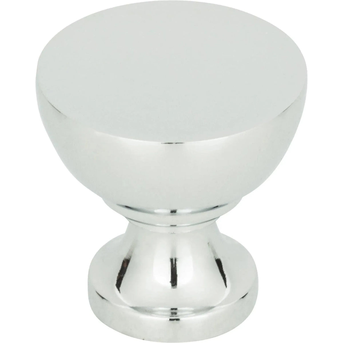 Atlas Homewares - Shelley Round Knob - 328-CH | Montreal Lighting & Hardware