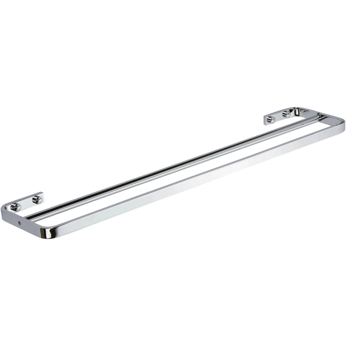 Atlas Homewares - Solange Double Bath Towel Bar - SODTB600-CH | Montreal Lighting & Hardware
