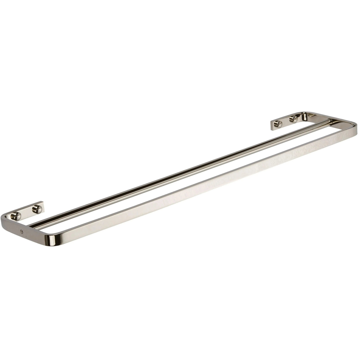 Atlas Homewares - Solange Double Bath Towel Bar - SODTB600-PN | Montreal Lighting & Hardware