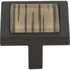 Atlas Homewares - Spa Brown Tiger Square Knob - 230-OW-O | Montreal Lighting & Hardware