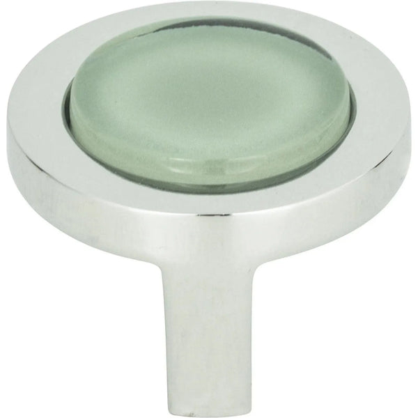 Spa Green Round Knob