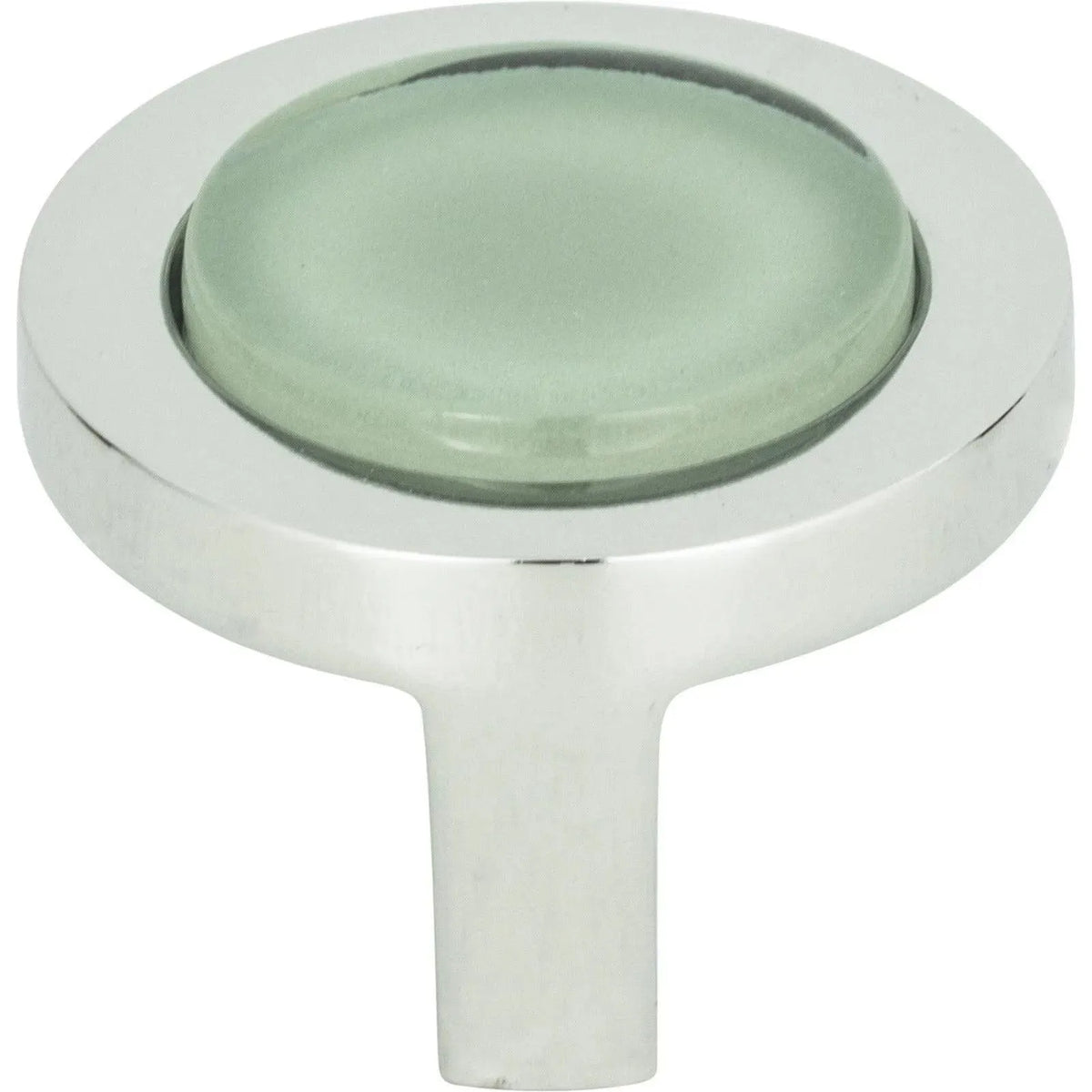 Atlas Homewares - Spa Green Round Knob - 229-GR-CH | Montreal Lighting & Hardware