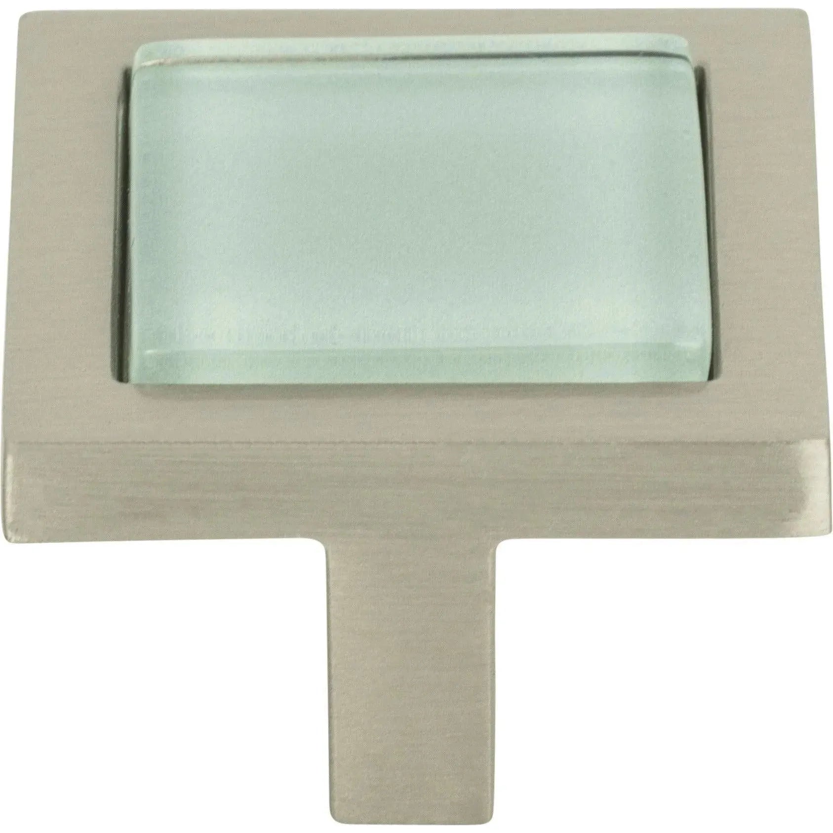 Atlas Homewares - Spa Green Square Knob - 230-GR-BRN | Montreal Lighting & Hardware