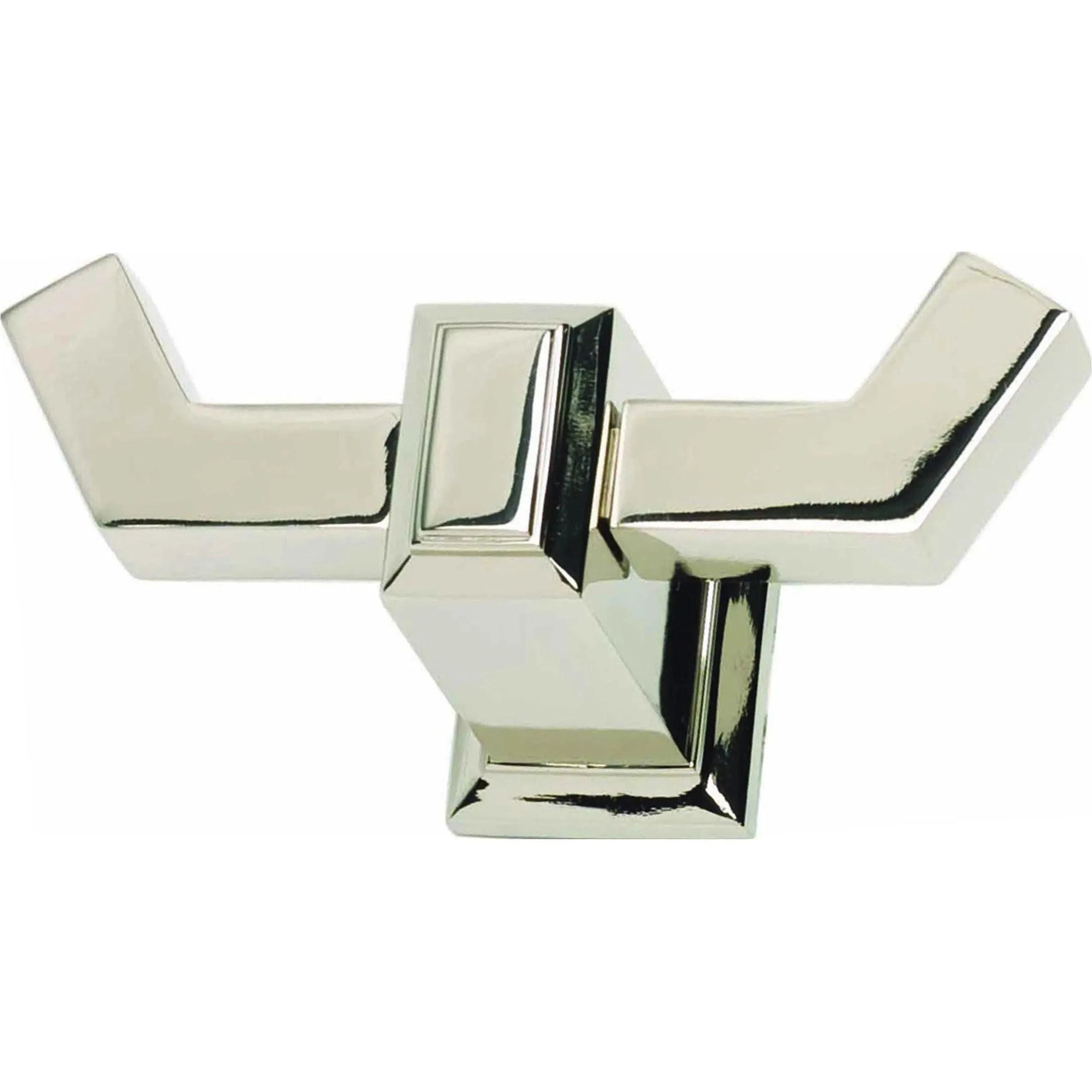 Atlas Homewares - Sutton Place Bath Double Hook - SUTTH-PN | Montreal Lighting & Hardware