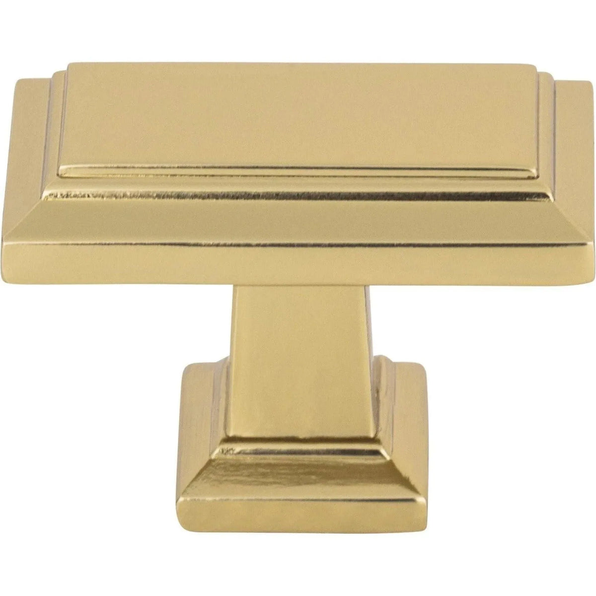 Atlas Homewares - Sutton Place Rectangle Knob - 290-FG | Montreal Lighting & Hardware