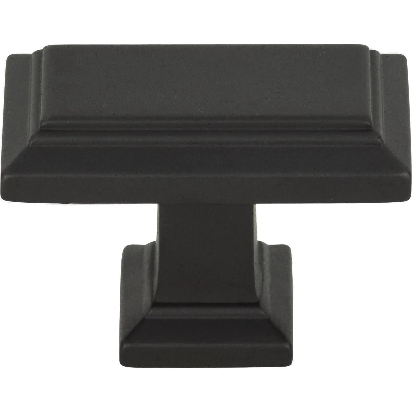 Atlas Homewares - Sutton Place Rectangle Knob - 290-PN | Montreal Lighting & Hardware