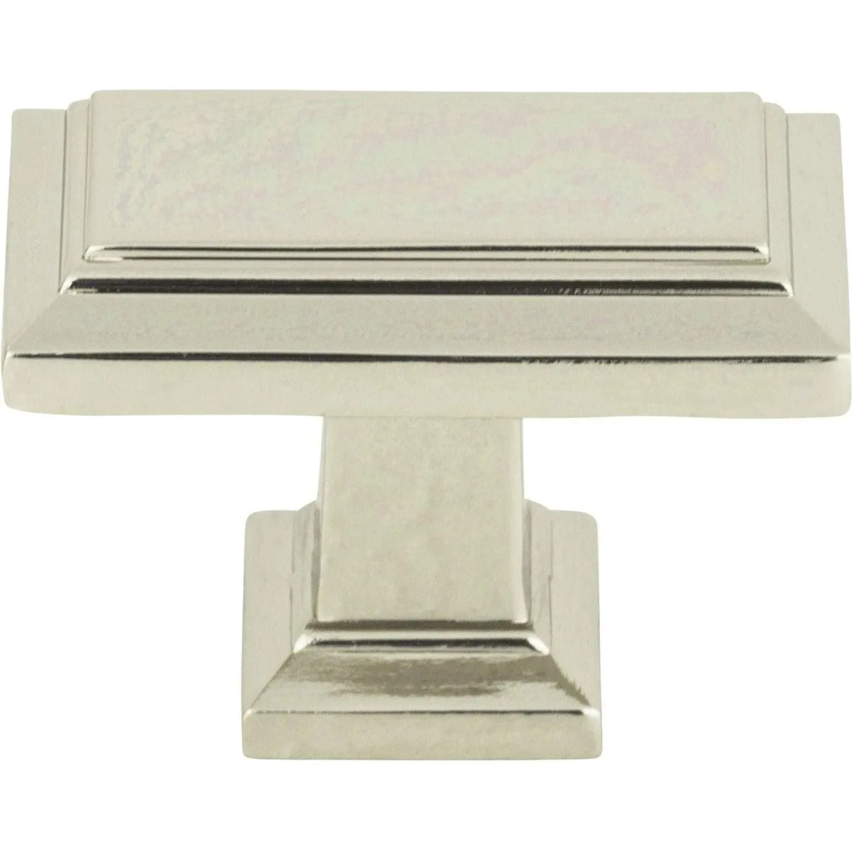 Atlas Homewares - Sutton Place Rectangle Knob - 290-PN | Montreal Lighting & Hardware