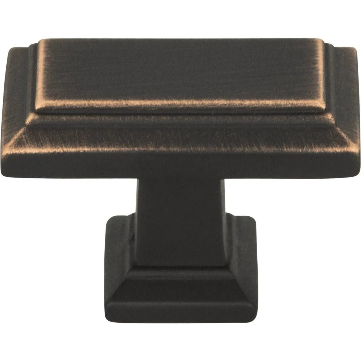 Atlas Homewares - Sutton Place Rectangle Knob - 290-VB | Montreal Lighting & Hardware