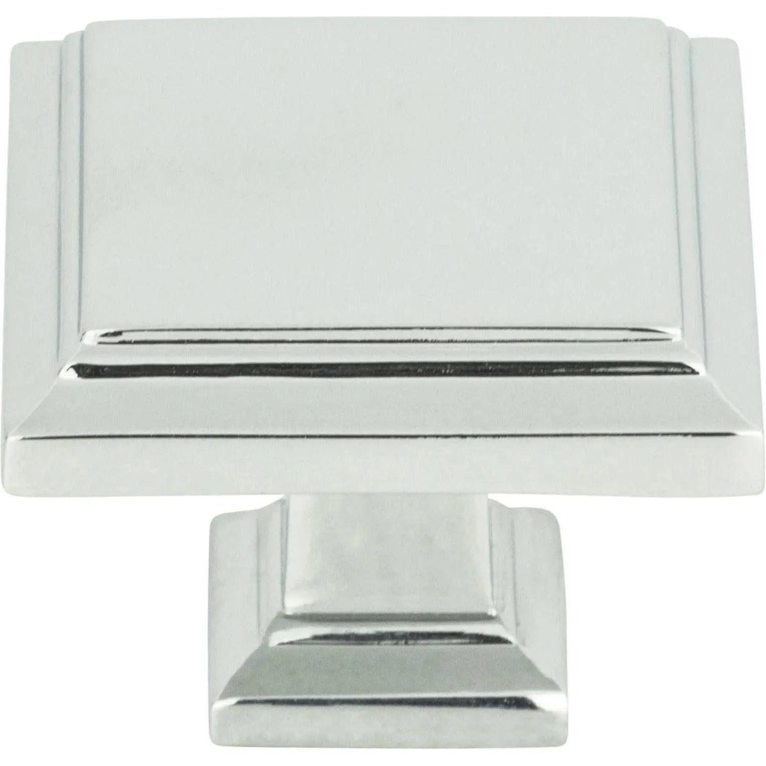 Atlas Homewares - Sutton Place Square Knob - 289-CH | Montreal Lighting & Hardware