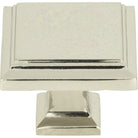 Atlas Homewares - Sutton Place Square Knob - 289-PN | Montreal Lighting & Hardware