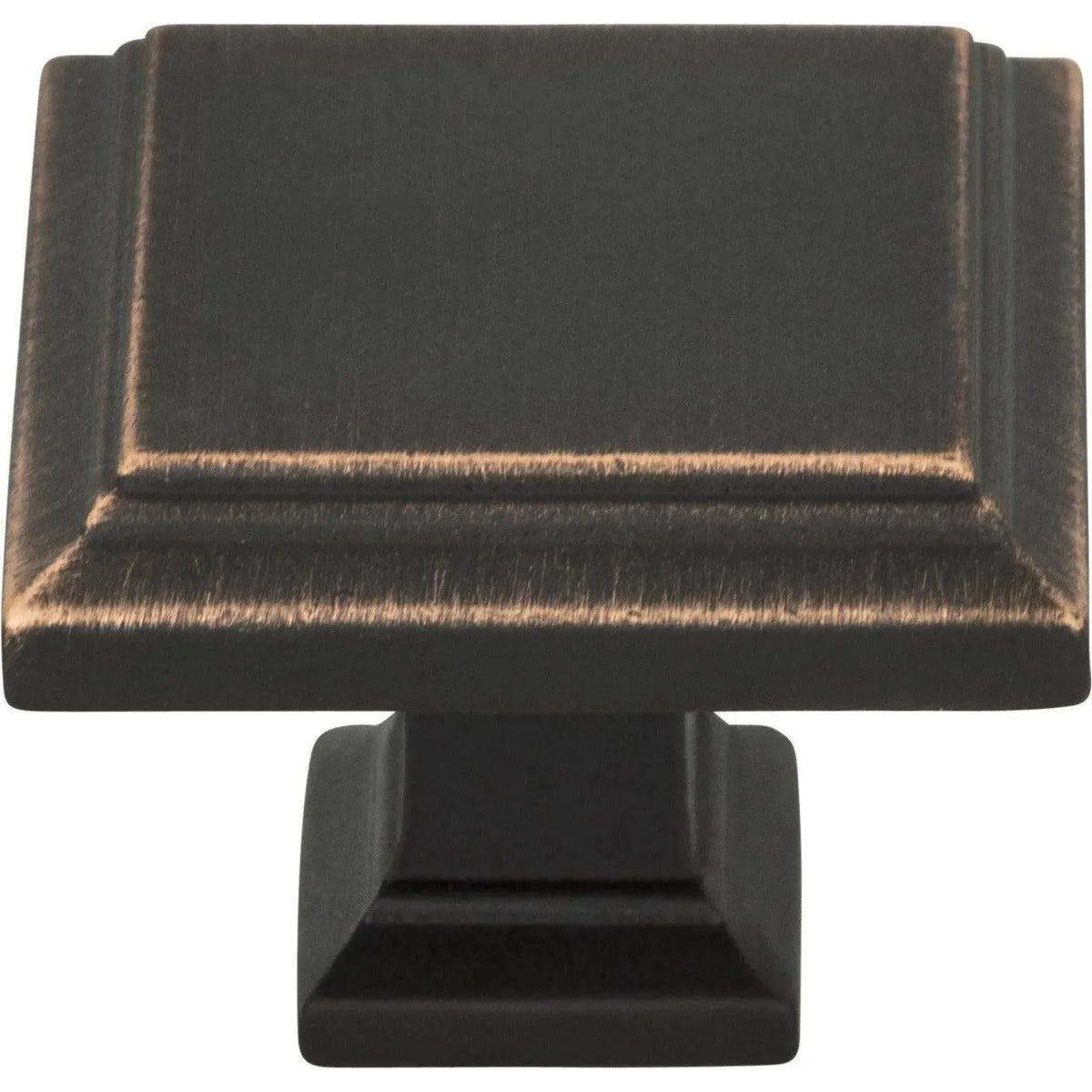 Atlas Homewares - Sutton Place Square Knob - 289-VB | Montreal Lighting & Hardware