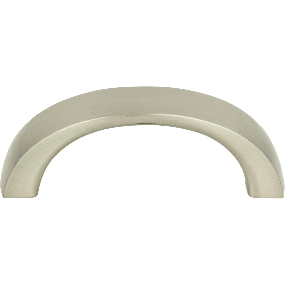 Atlas Homewares - Tableau Curved Handle - 397-BN | Montreal Lighting & Hardware