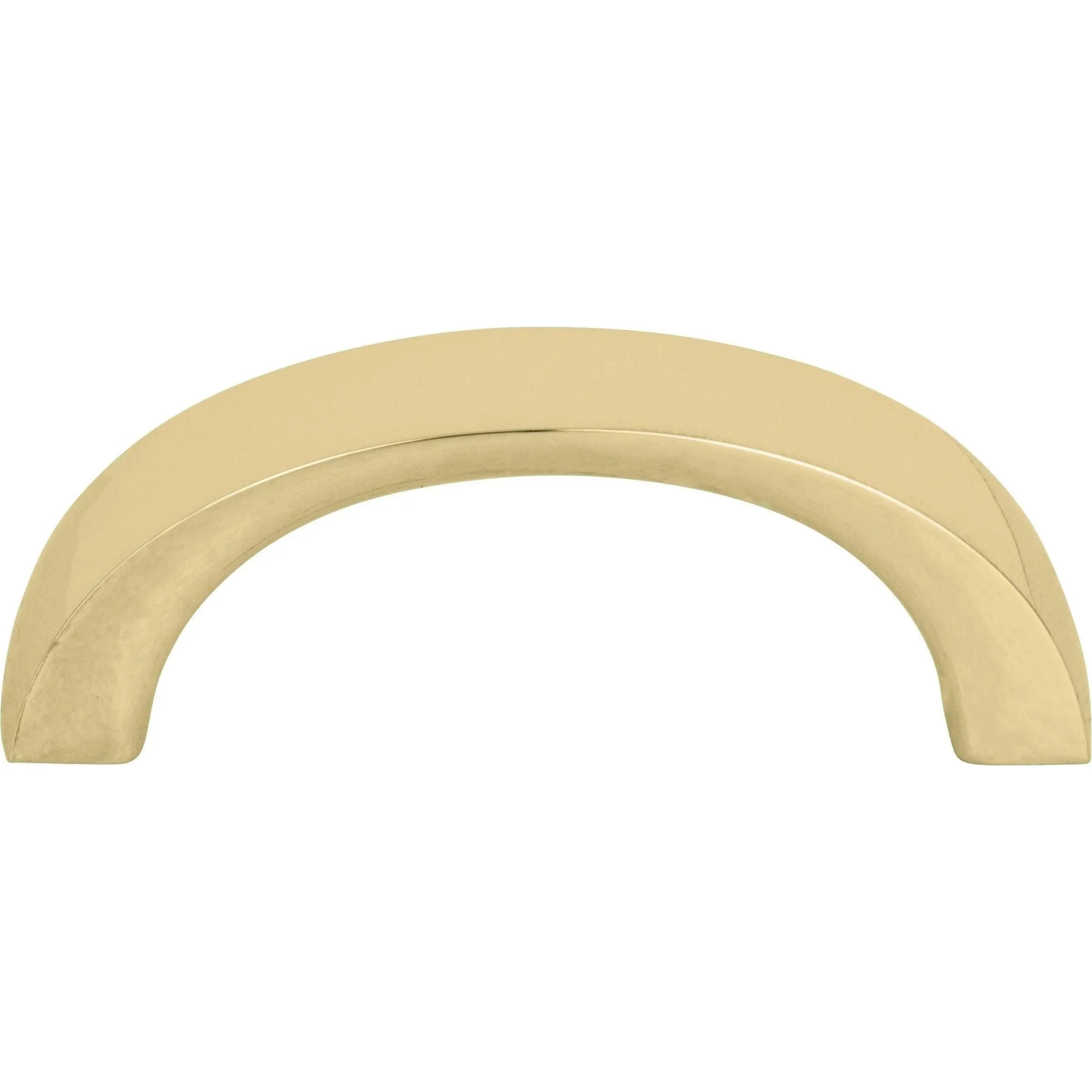 Atlas Homewares - Tableau Curved Handle - 397-FG | Montreal Lighting & Hardware