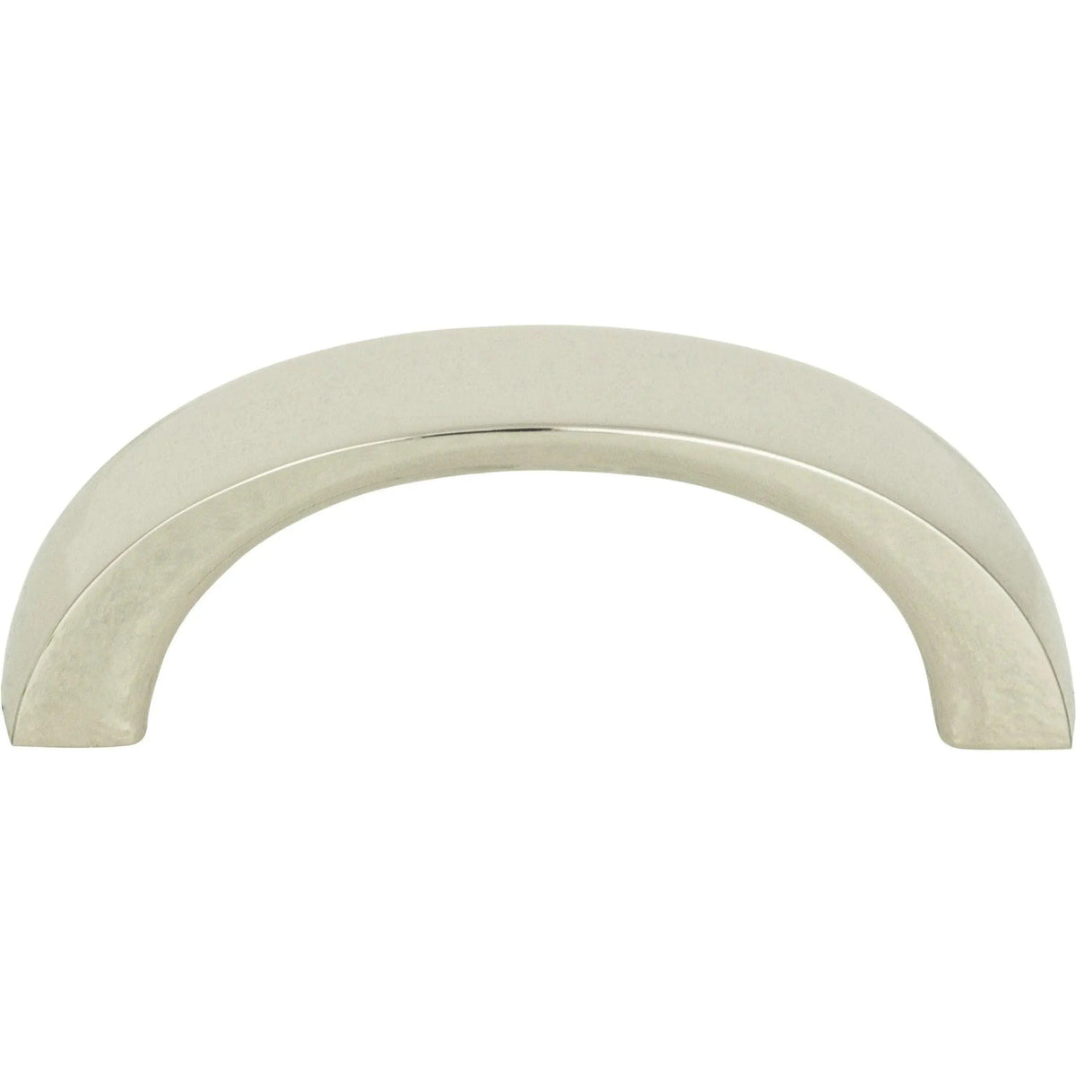 Atlas Homewares - Tableau Curved Handle - 397-PN | Montreal Lighting & Hardware