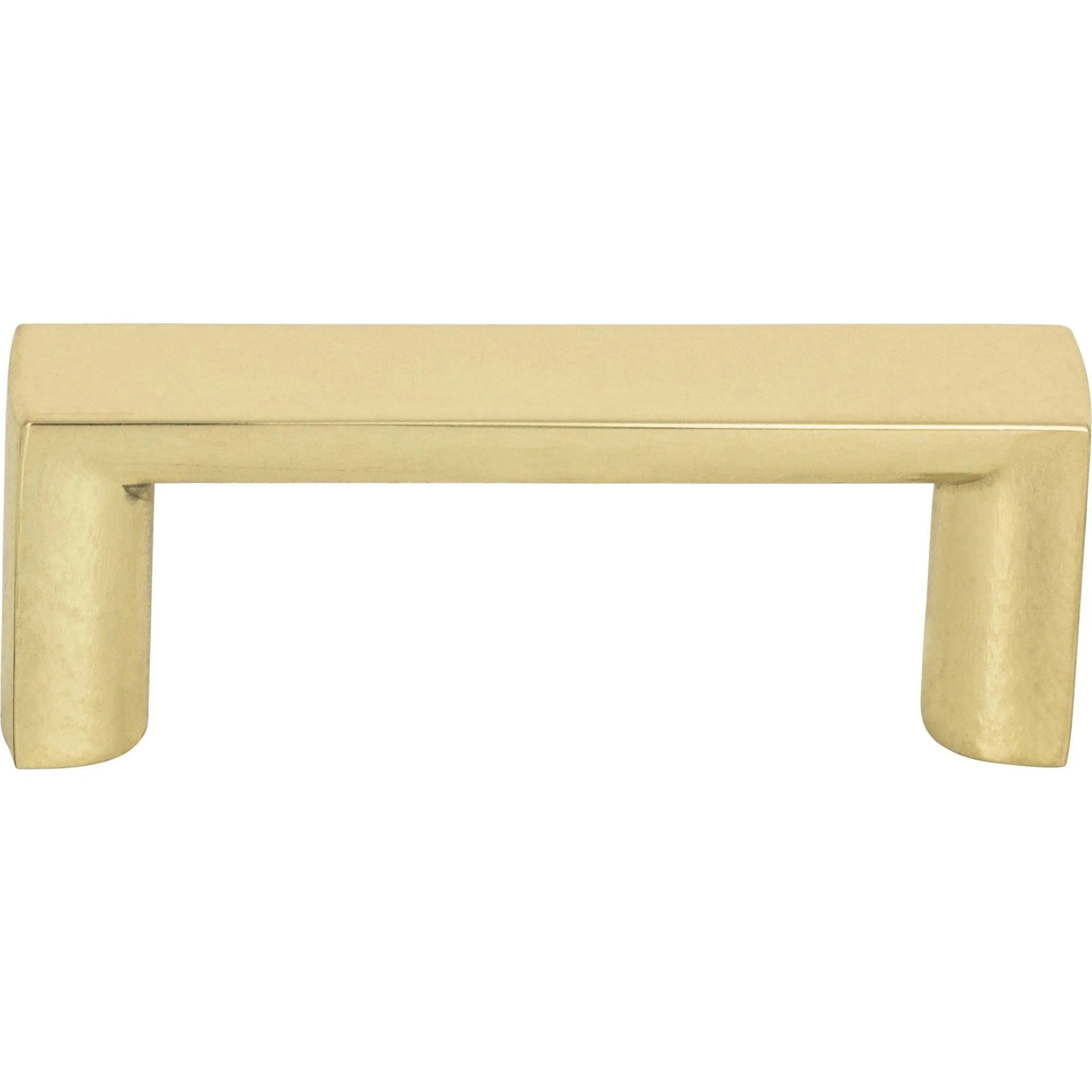 Atlas Homewares - Tableau Squared Handle - 401-BN | Montreal Lighting & Hardware