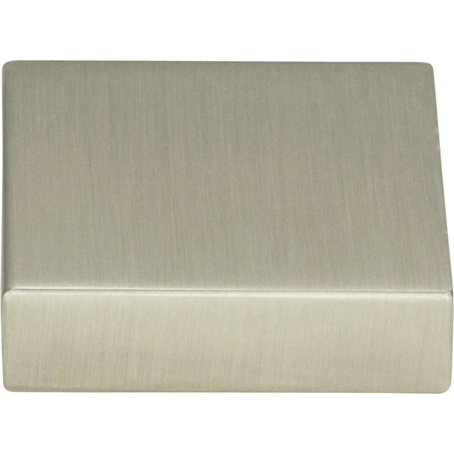Atlas Homewares - Thin Square Knob - A833-BN | Montreal Lighting & Hardware