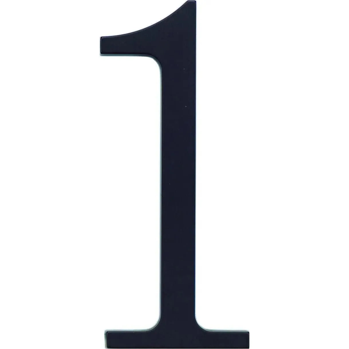Atlas Homewares - Traditionalist House Numbers - TRN1-BL | Montreal Lighting & Hardware