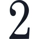 Atlas Homewares - Traditionalist House Numbers - TRN2-BL | Montreal Lighting & Hardware