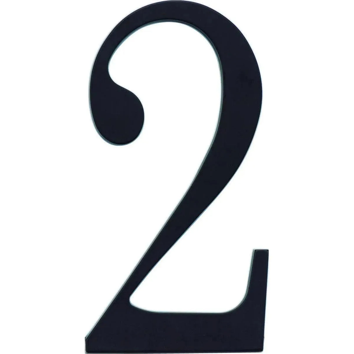 Atlas Homewares - Traditionalist House Numbers - TRN2-BL | Montreal Lighting & Hardware