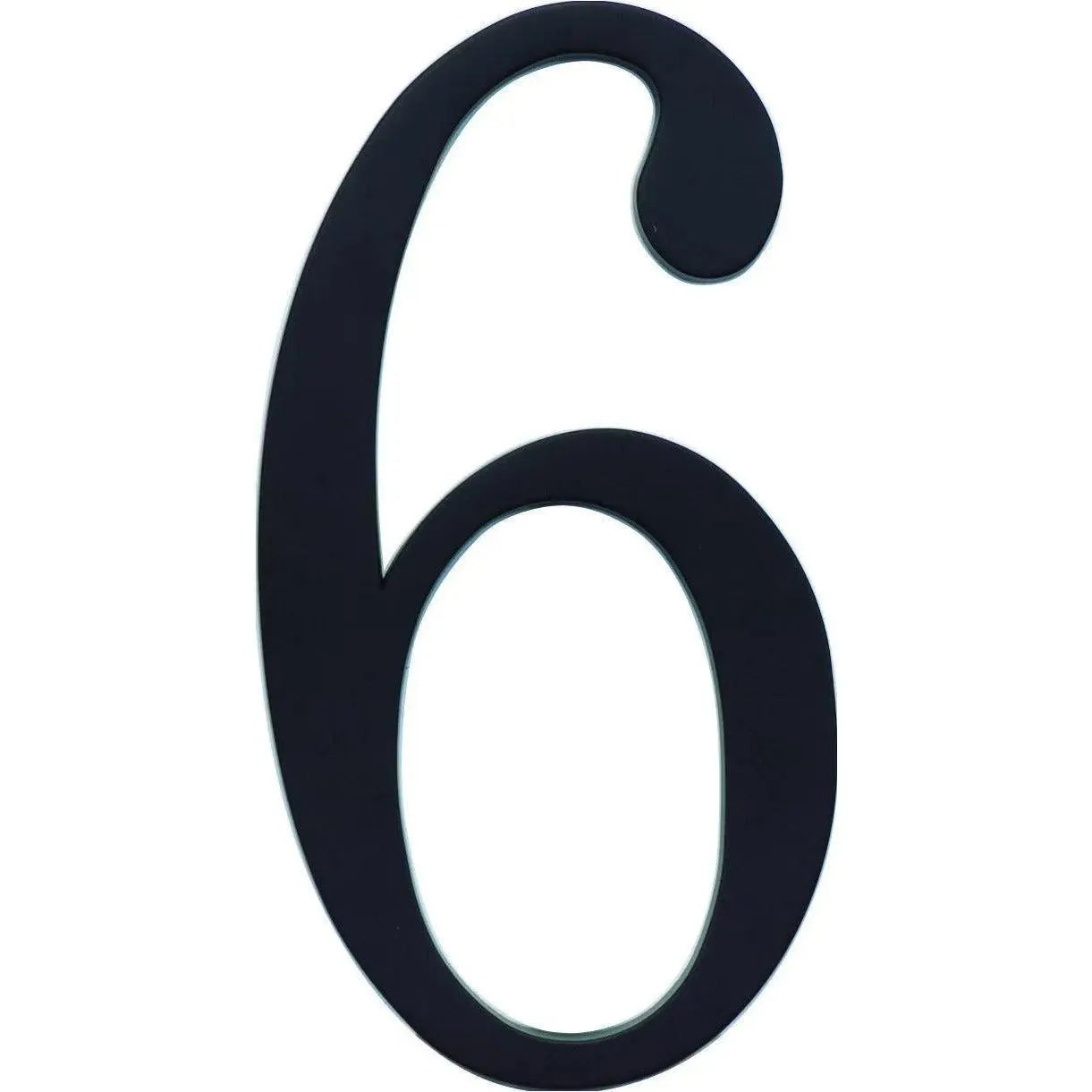 Atlas Homewares - Traditionalist House Numbers - TRN6-BL | Montreal Lighting & Hardware