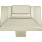 Atlas Homewares - Trocadero Large Square Knob - 4002-BRN | Montreal Lighting & Hardware