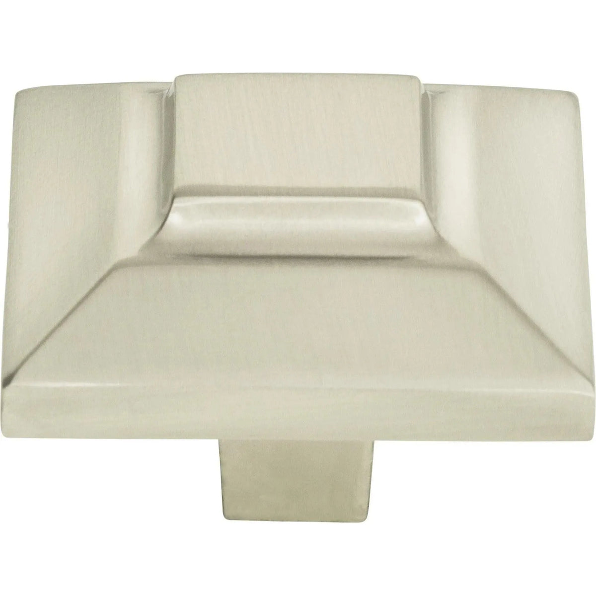 Atlas Homewares - Trocadero Large Square Knob - 4002-BRN | Montreal Lighting & Hardware