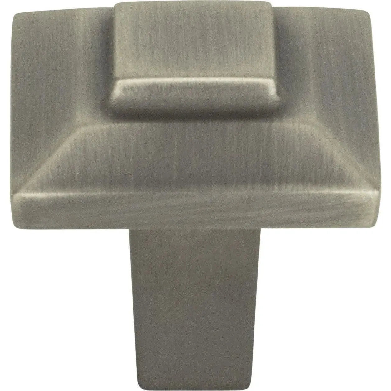Atlas Homewares - Trocadero Small Square Knob - 283-P | Montreal Lighting & Hardware