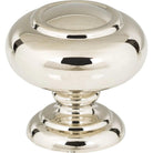 Atlas Homewares - Victoria Knob - A610-PN | Montreal Lighting & Hardware