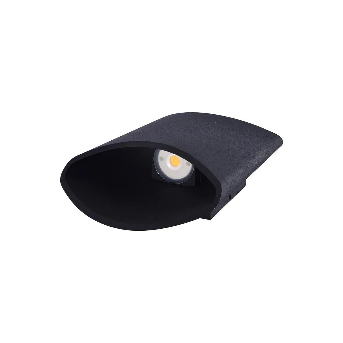 Avenue Lighting - Avenue Round Outdoor LED Wall Mount - AV9895-BLK | Montreal Lighting & Hardware