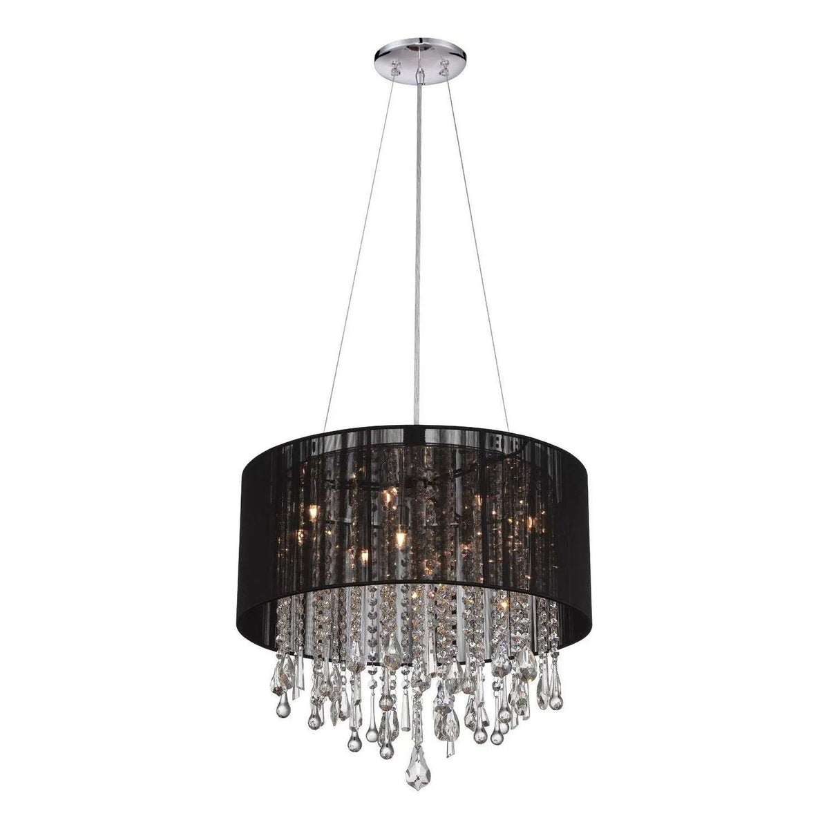 Avenue Lighting - Beverly Dr. Dual Mount/Flush & Hanging - HF1500-BLK | Montreal Lighting & Hardware