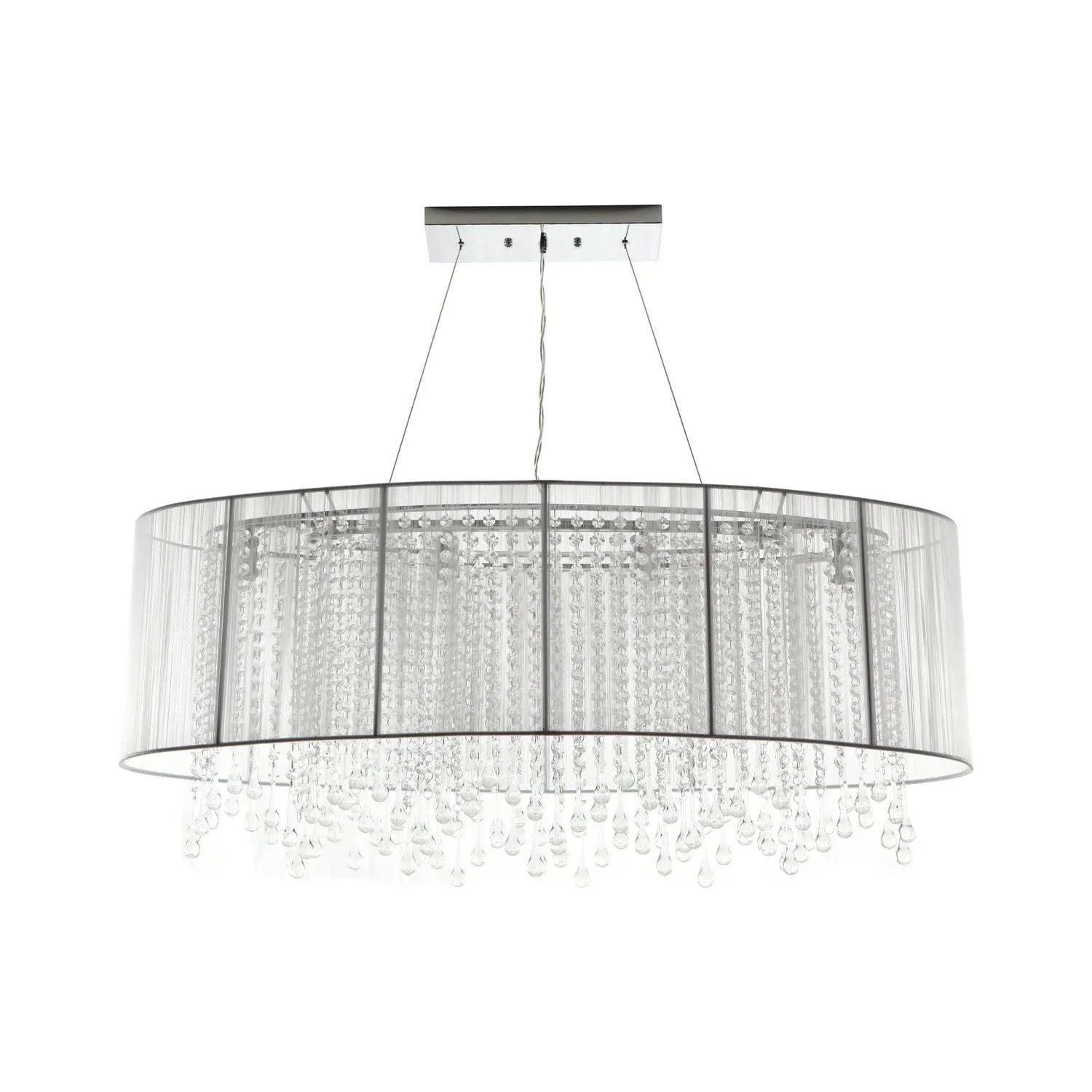 Avenue Lighting - Beverly Dr. Linear Chandelier - HF1503-BLK | Montreal Lighting & Hardware