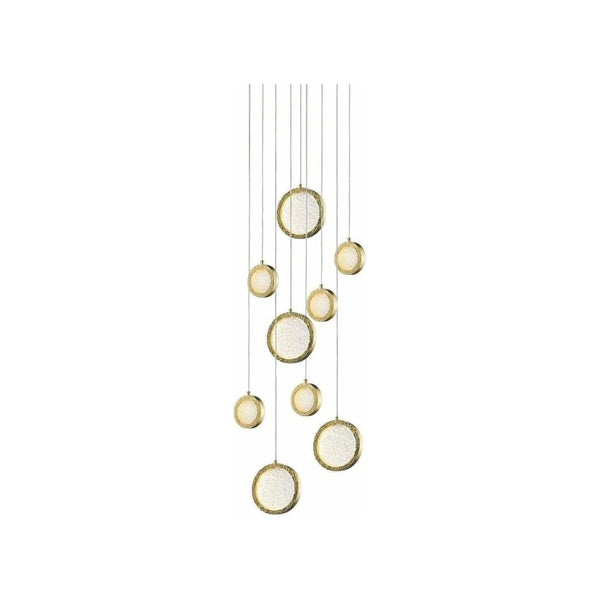 Bottega LED Multi Suspension par Avenue Lighting | Modèle d'exposition