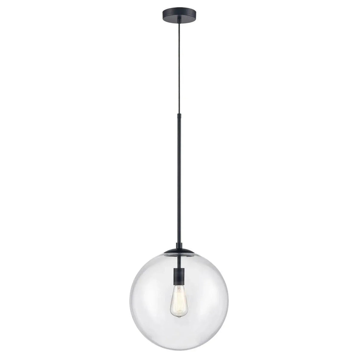 Avenue Lighting - Delilah Pendant - HF4201-BK | Montreal Lighting & Hardware