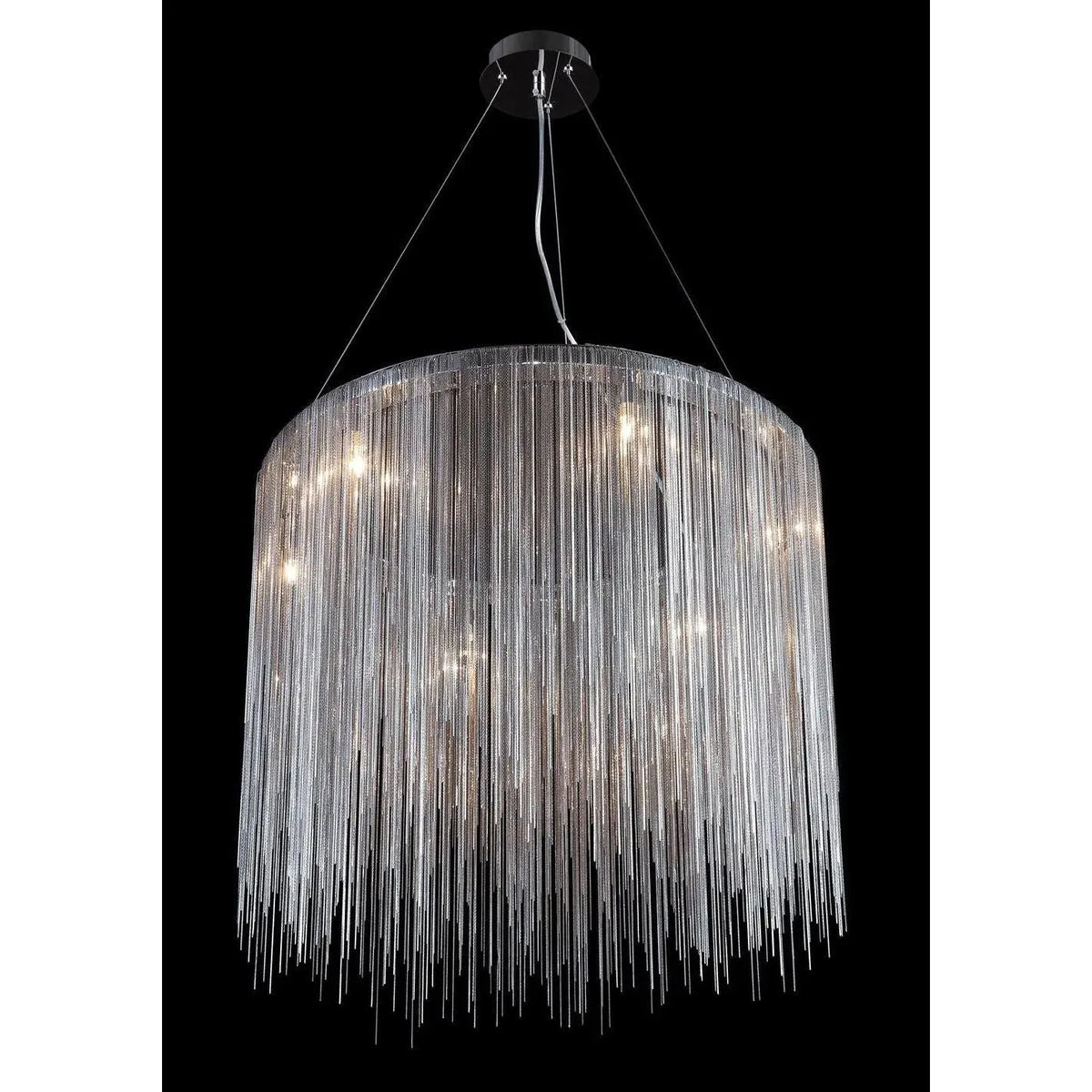 Avenue Lighting - Fountain Ave LED Round Pendant - HF1202-CH | Montreal Lighting & Hardware