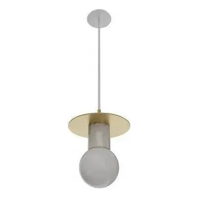 Avenue Lighting - The Newport Pendant - HF1951-BB-WHT | Montreal Lighting & Hardware