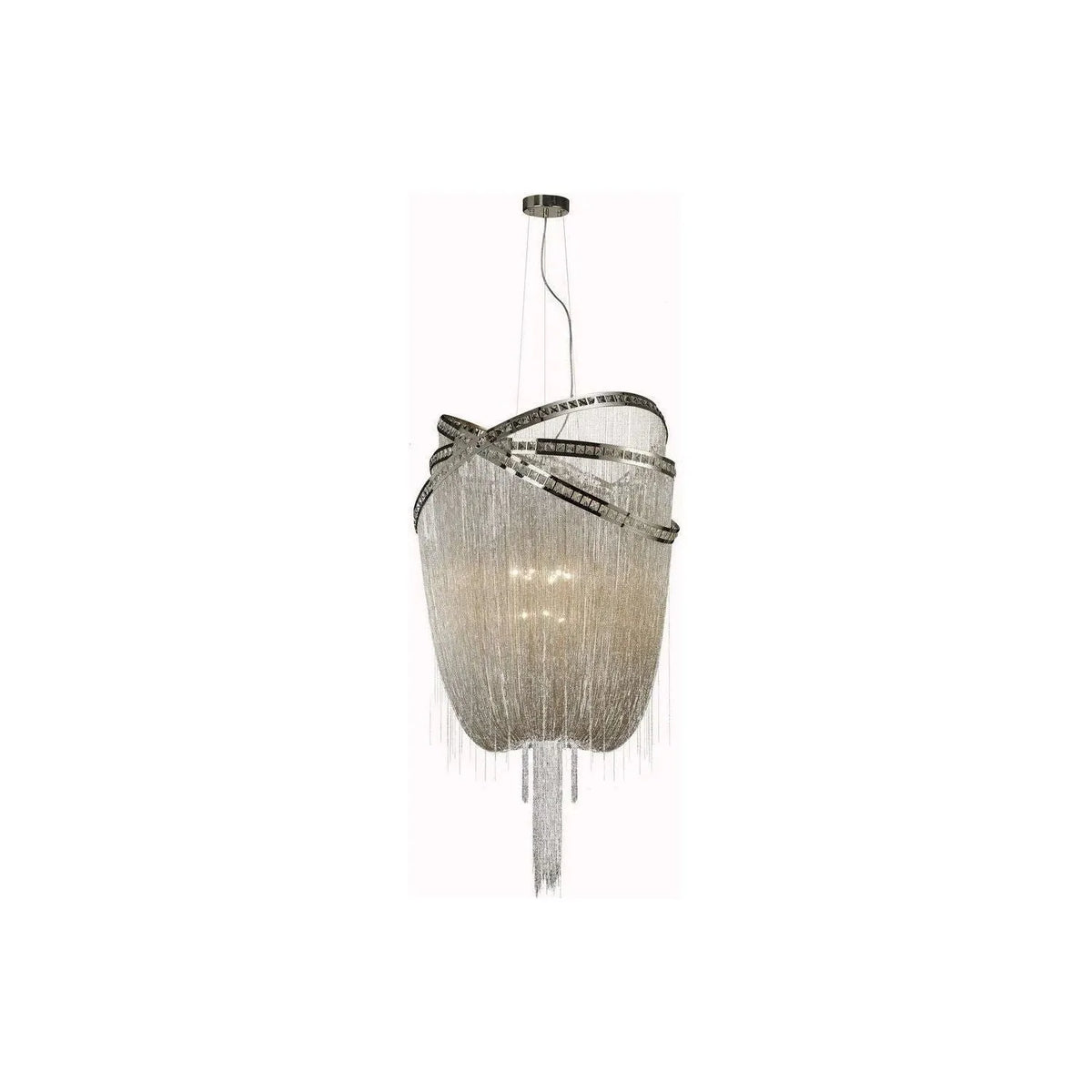 Avenue Lighting - Wilshire Blvd. Chandelier - HF1608-NCK | Montreal Lighting & Hardware