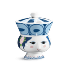 Bjørn Wiinblad 56571 Dora Sugar Bowl in Blue